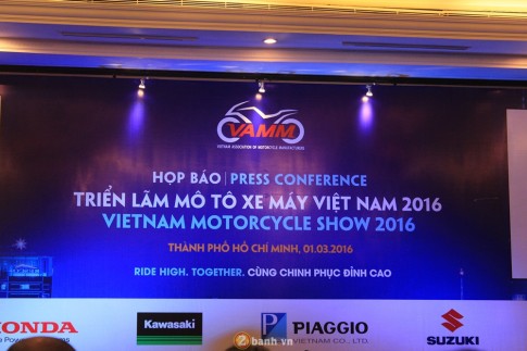 Vietnam Motorcycle Show 2016 - ngày hội xe máy lớn nhất Việt Nam