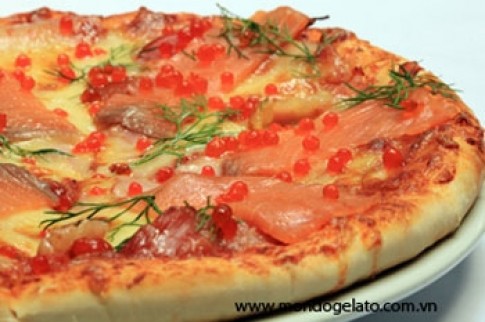 Vong quanh Italy voi pizza