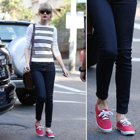 Bắt nhịp 3 mốt giày hot mùa hè cùng Taylor Swift
