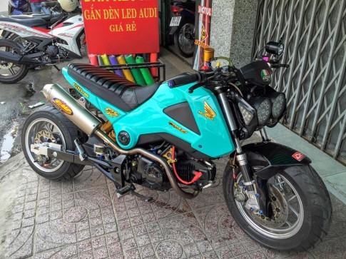 Honda MSX độ độc đáo đầy phong cách của biker Việt