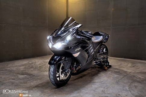 Kawasaki Ninja ZX-14R siêu ngầu trong bản độ Dragbike American