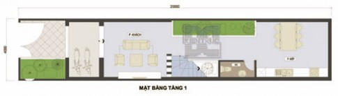 Thiết kế nhà trên đất 80 m2