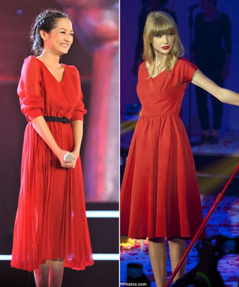 Thời trang của Taylor Swift được sao Việt mến mộ