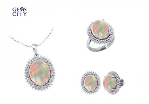 Trang sức đá Opal dành tặng mẹ