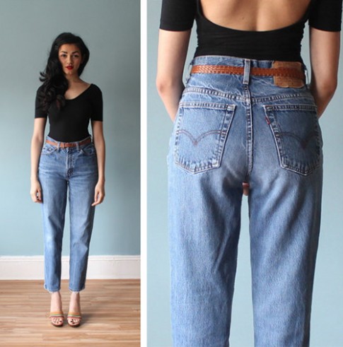 Tư vấn thời trang: Chân ngắn vẫn mặc jeans thụng cực chuẩn