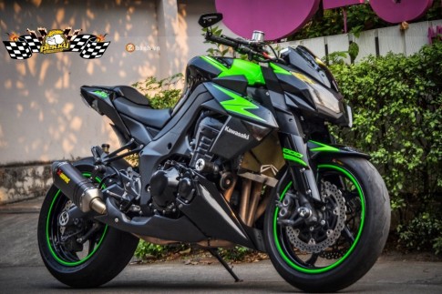 Kawasaki Z1000 đầy ấn tượng với bản độ đơn giản và phong cách