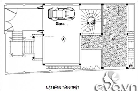 Tư vấn xây nhà 170m2 đẹp mỹ mãn