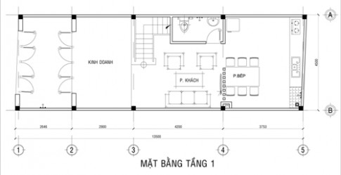 Xây nhà 3 tầng với 720 triệu đồng