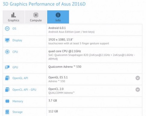 Asus Zenfone 3 sẽ có phiên bản cấu hình cao
