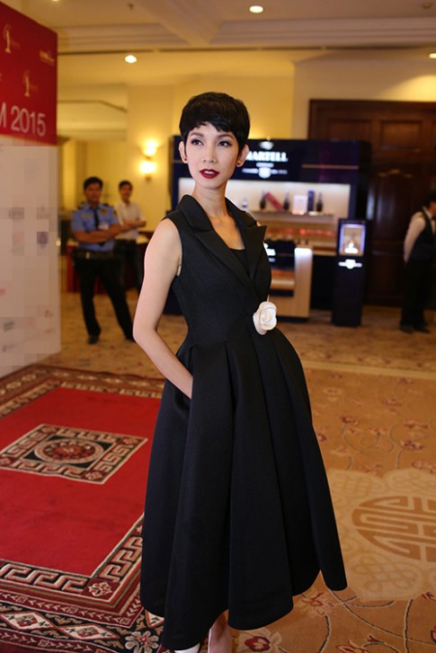 Dàn á hậu, người mẫu “đổ bộ” Hoa hậu Hoàn vũ Việt Nam