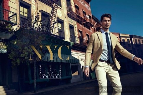 David Gandy for Massimo Dutti NYC