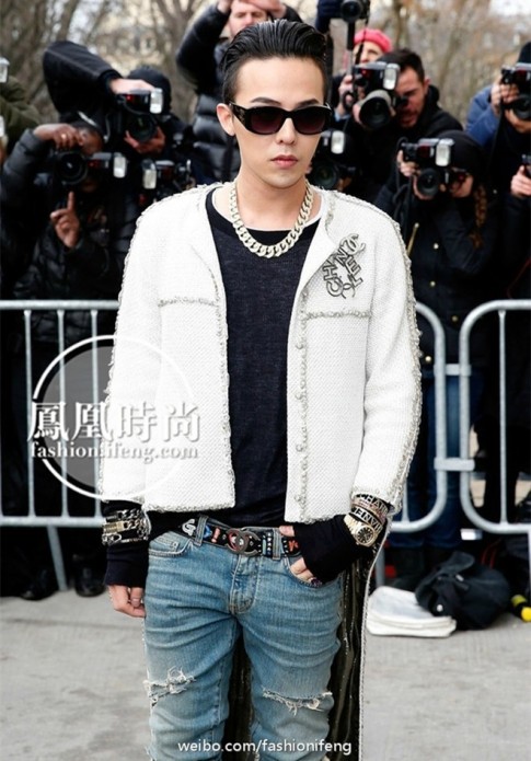 G-Dragon cực ngầu ở tuần lễ thời trang cao cấp Paris