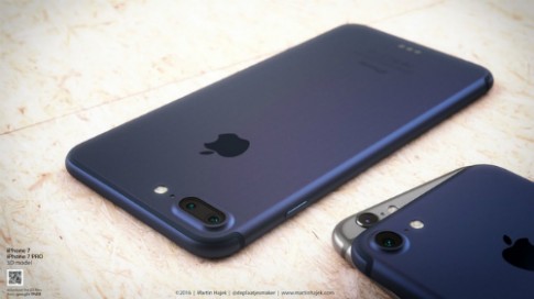 iPhone 7 sẽ có màu đen mới và màu xanh dương