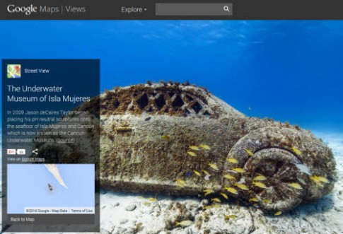 Khám phá đại dương 360 độ với Google Maps