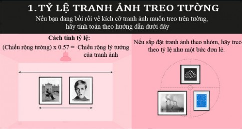 Mẹo treo tranh cho nhà đẹp hút hồn chàng