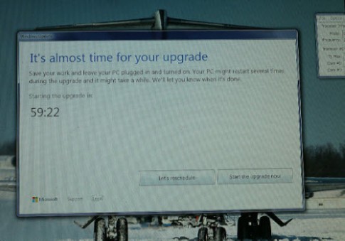 Microsoft ép buộc máy tính Windows 7/8 phải lên Windows 10