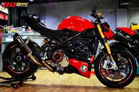 Vẻ đẹp hút hồn của Ducati Streetfighter 1098S trong bản độ cực chất