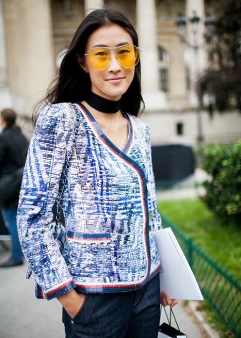 Áo khoác - Vật bất ly thân của tín đồ ở Paris Fashion Week