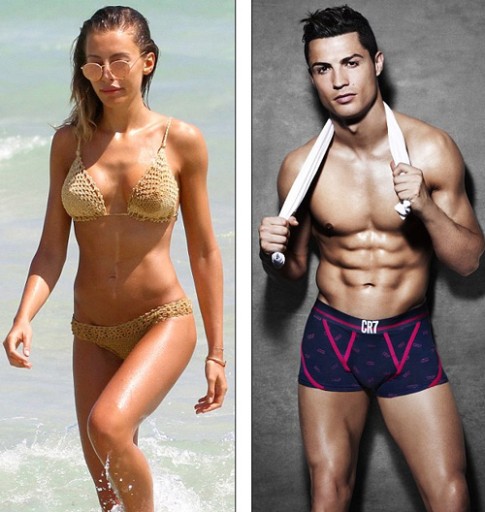 Bồ mới của C.Ronaldo khoe dáng sexy với bikini đan