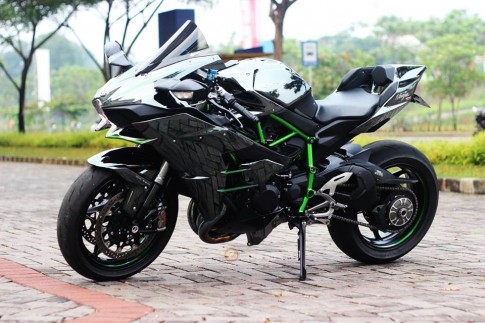 Kawasaki Ninja H2 tuyệt đẹp trong bản độ cực chất đến từ Indonesia