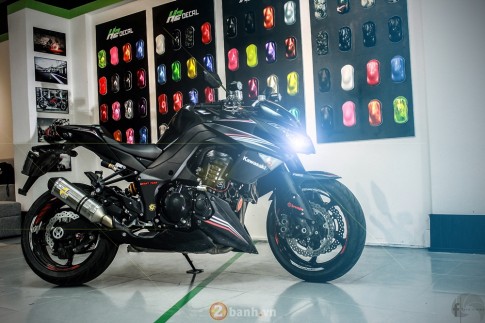 Kawasaki Z1000 chất chơi với hàng loạt option giá trị