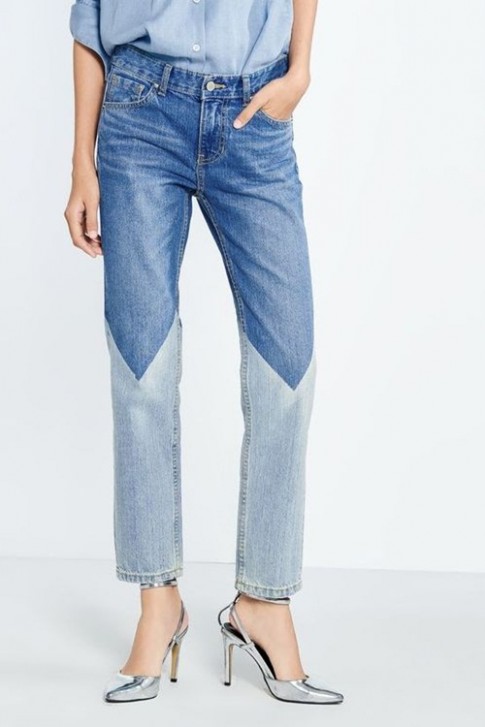 Quần jeans 2 màu - xu hướng phải thử ngay hè này!