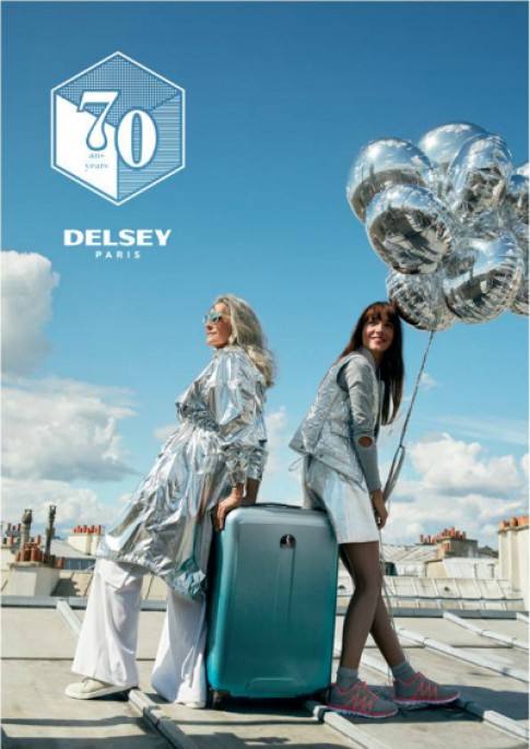  Vali Delsey Paris ưu đãi 50% kỷ niệm 70 năm thành lập 