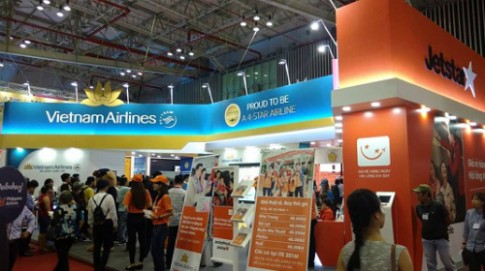 Hàng nghìn vé máy bay giá rẻ bán ở hội chợ du lịch TP HCM	