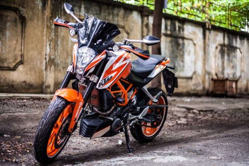 KTM Duke 390 độ đầy phong cách của biker Sài Thành