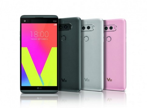  LG V20 ra mắt với màn hình và camera kép 
