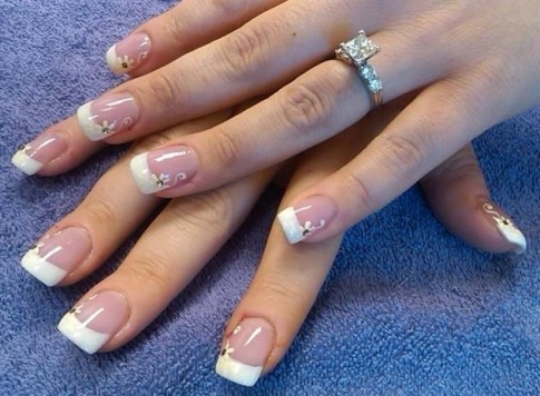 18 mẫu nail móng tay đẹp sang trọng quý phái cho cô dâu hot nhất 2016