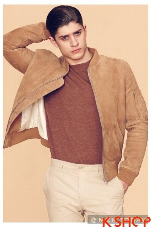 Bộ sưu tập áo khoác da lông nam đẹp ấm áp đông 2017 từ thương hiệu Louis W