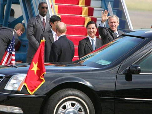  Dấu ấn xe tổng thống Mỹ ở Việt Nam 