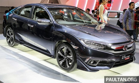  Honda Civic Turbo 2016 ra mắt Indonesia giá 36.000 USD 