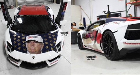  Lamborghini Aventador phiên bản Donald Trump 