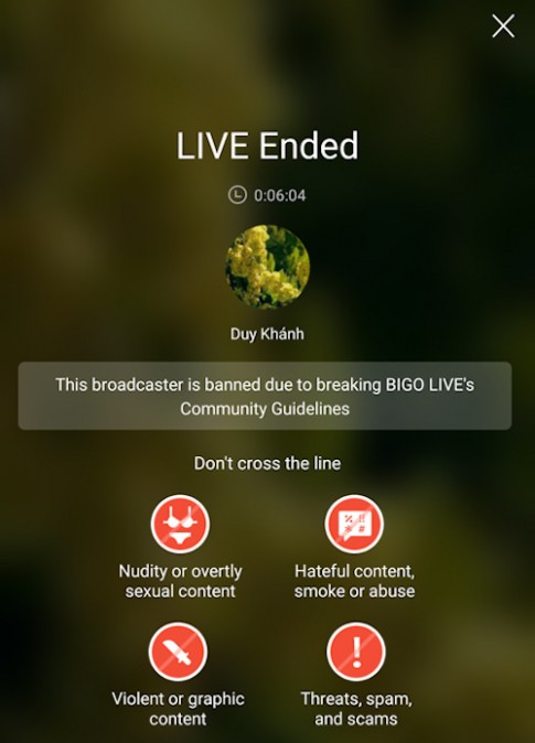 Mạng xã hội đang mạnh tay thanh lọc live stream vi phạm