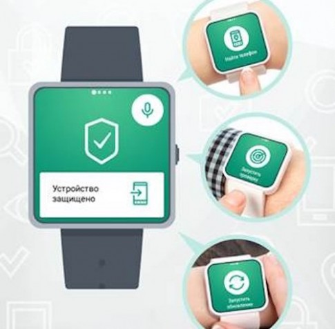 Phần mềm diệt virus Kaspersky đã hỗ trợ smartwatch