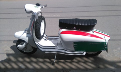  Phục chế xế cổ Lambretta 1966 tại Sài Gòn 