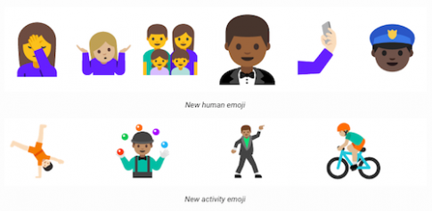 Rò rỉ bộ emoji mới trên Android N