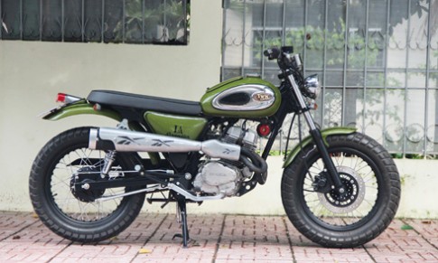  Thợ Việt ‘độ’ Honda Custom LA250 phong cách scrambler 