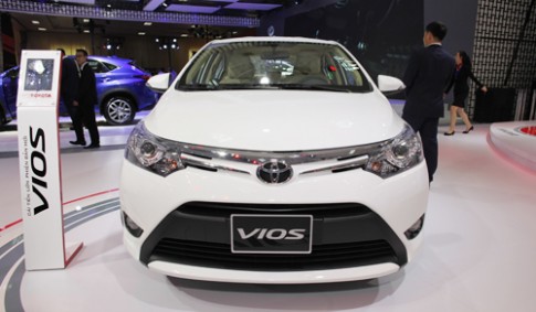  Toyota Vios 2016 tại triển lãm ôtô Việt Nam 2016 