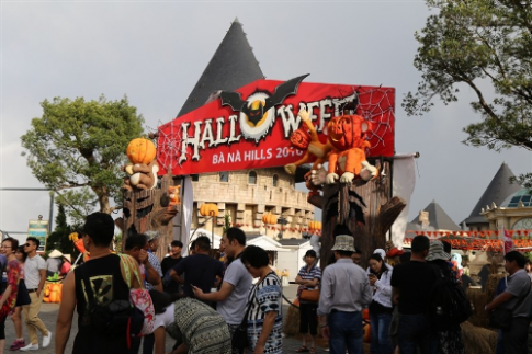 Trải nghiệm lễ hội Halloween đặc sắc trên đỉnh Bà Nà	