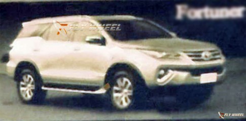  Ảnh đầu tiên về Toyota Fortuner thế hệ mới 