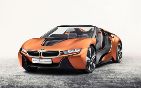  BMW i8 Spyder concept - siêu xe công nghệ cao 