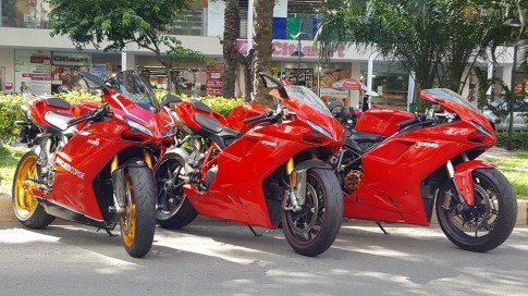 Bộ 3 phiên bản Ducati 1198 hội tụ tại Sài Thành