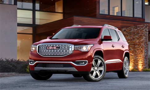  Chi tiết GMC Acadia 2017 