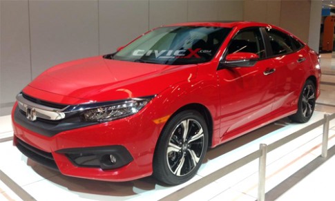  Honda Civic 2016 giá từ 19.500 USD tại Mỹ 