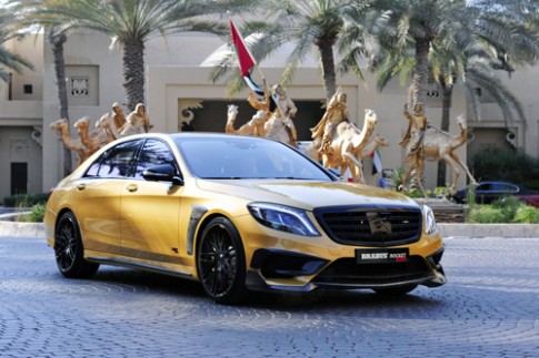  Mercedes S-class siêu xa xỉ toàn vàng 