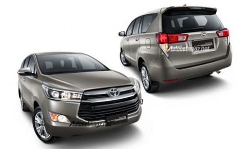  Toyota Innova thế hệ mới cải tiến thiết kế 