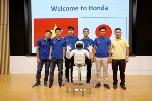  Việt Nam đứng thứ 4 tại giải Honda EMC ở Nhật Bản 